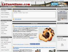 Tablet Screenshot of latuamilano.com